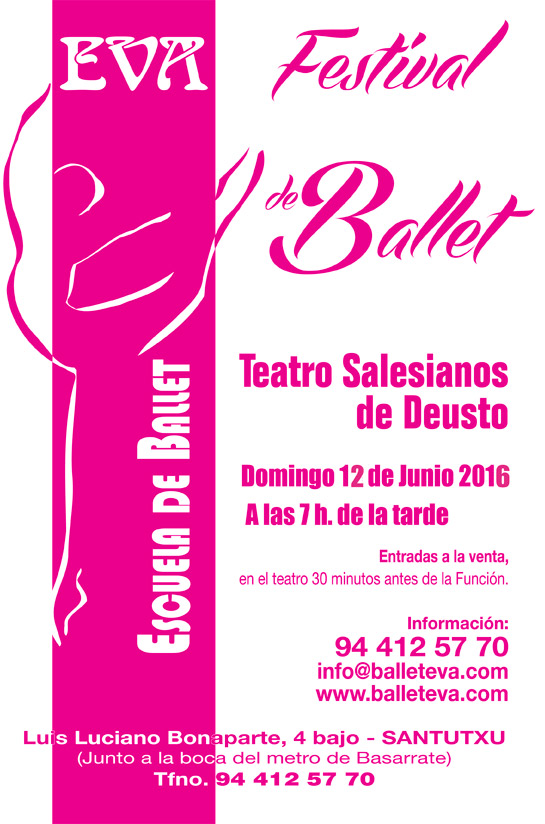FESTIVAL DE BALLET JUNIO 2016