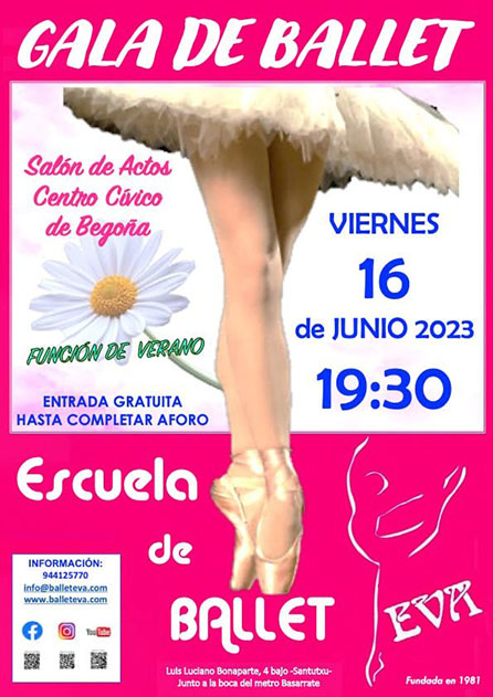 Cartel Gala Ballet Verano